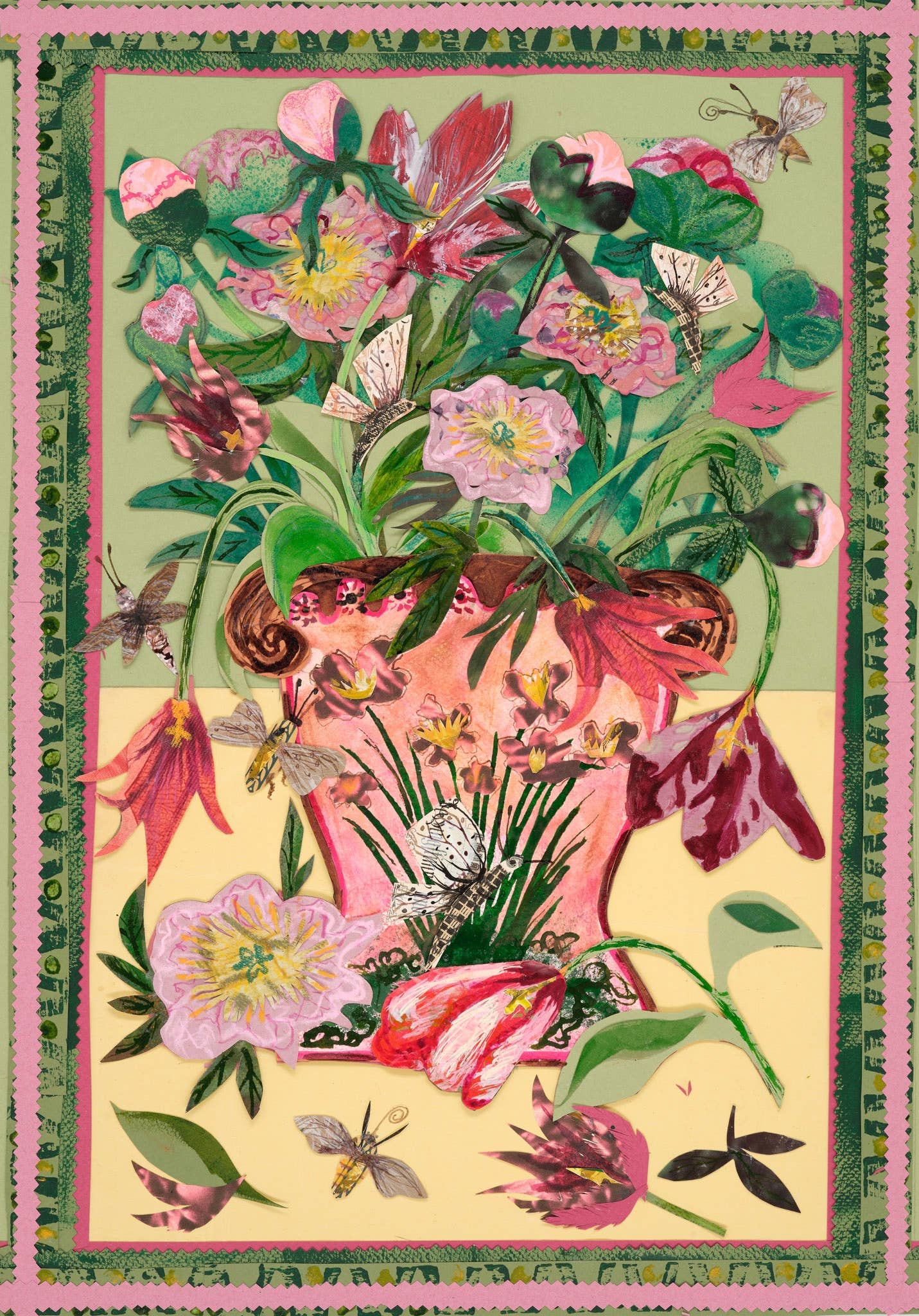 Tulips and Peonies fine art giclèe print 