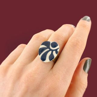 Taratata Jewellery - Kaly Ring - Blue
