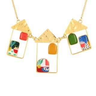 Taratata Jewellery - Curieuse House Necklace