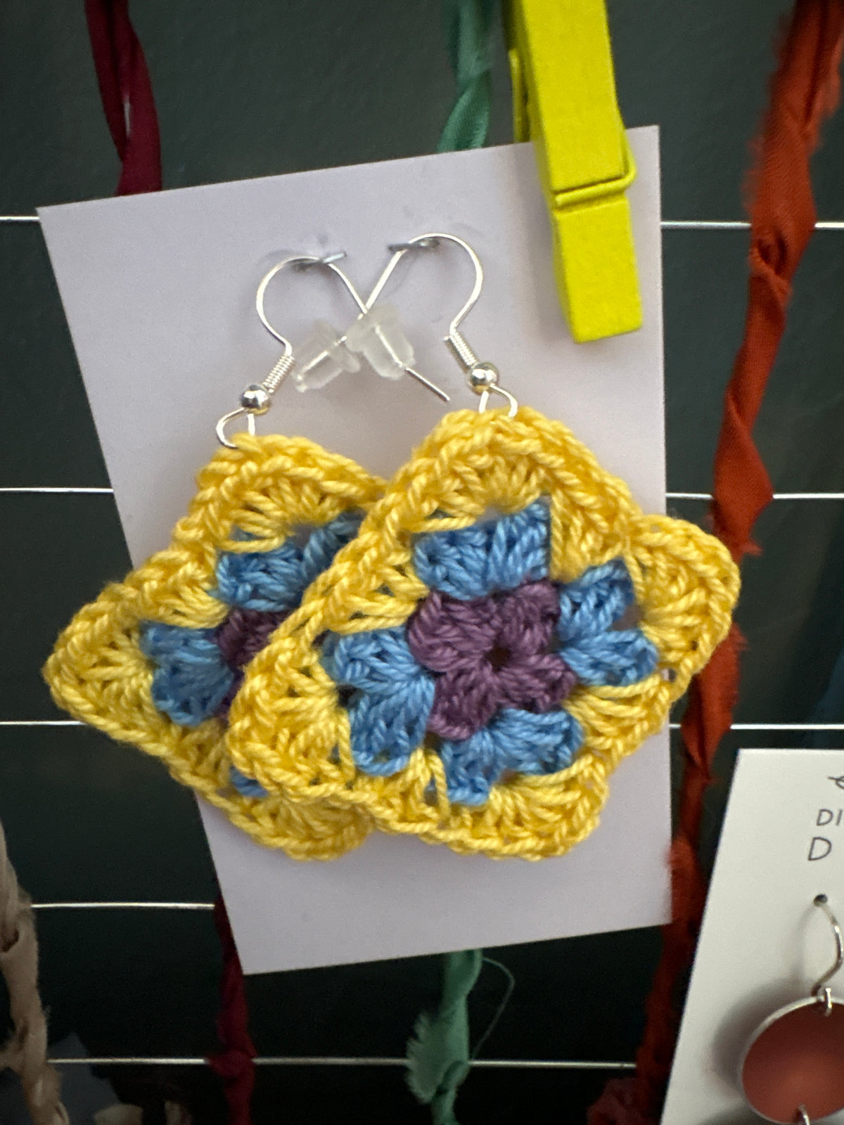 Jess Made Crochet earrings