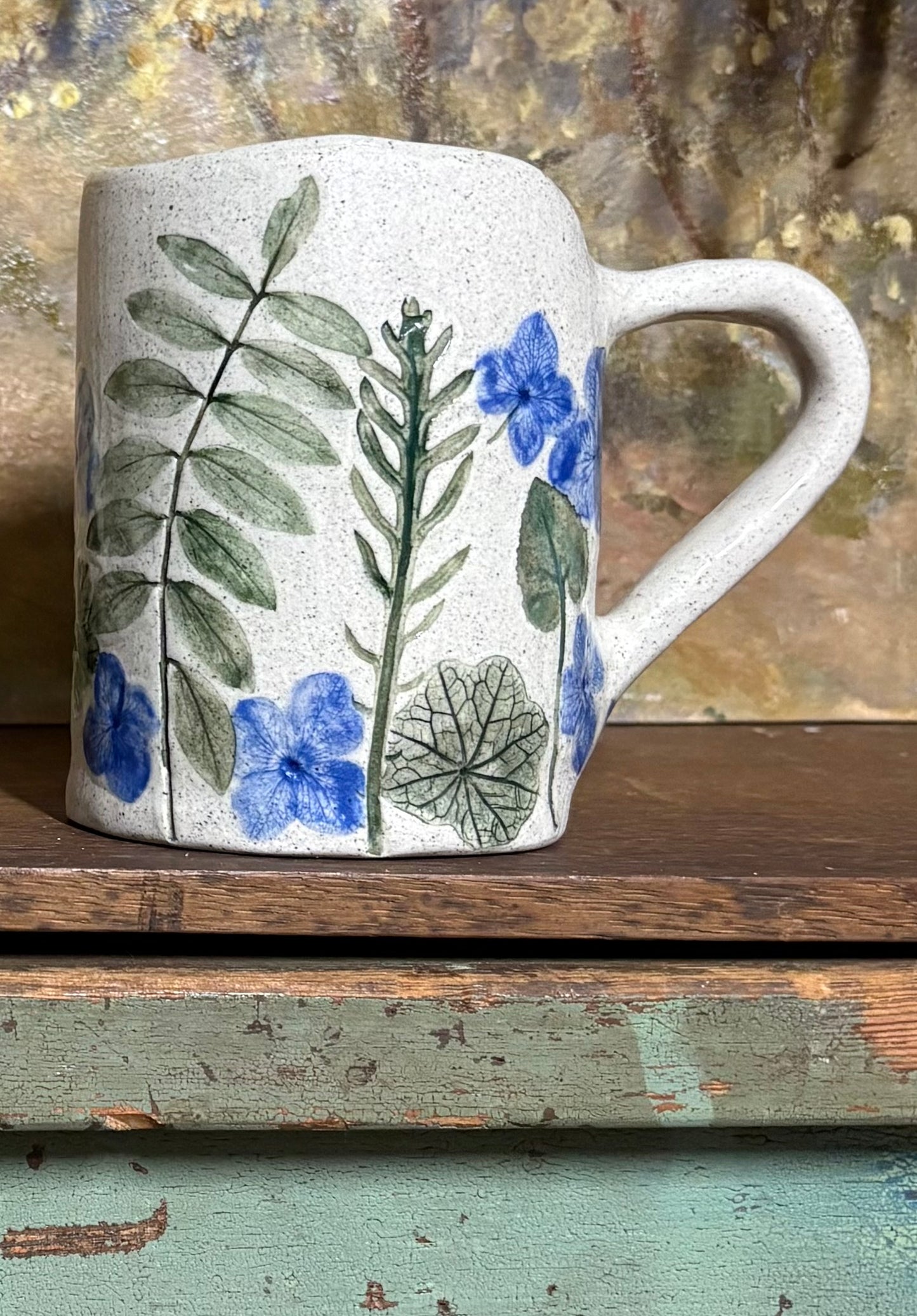 Handmade Ceramic Cottage Garden Mug