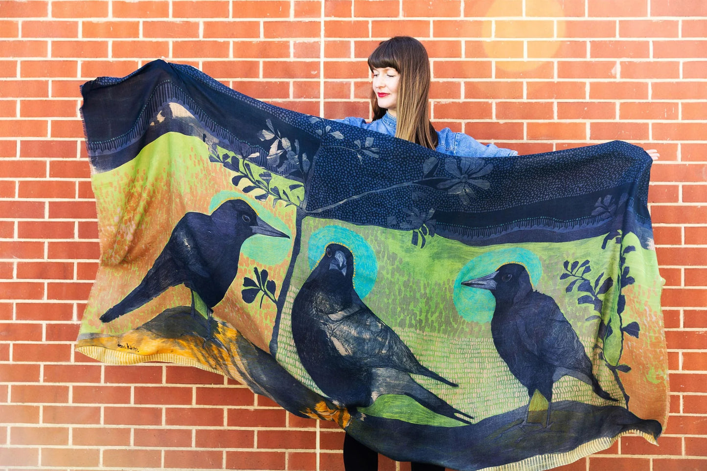 Dana Kinter Cashmere Wool Scarf - By Your Side