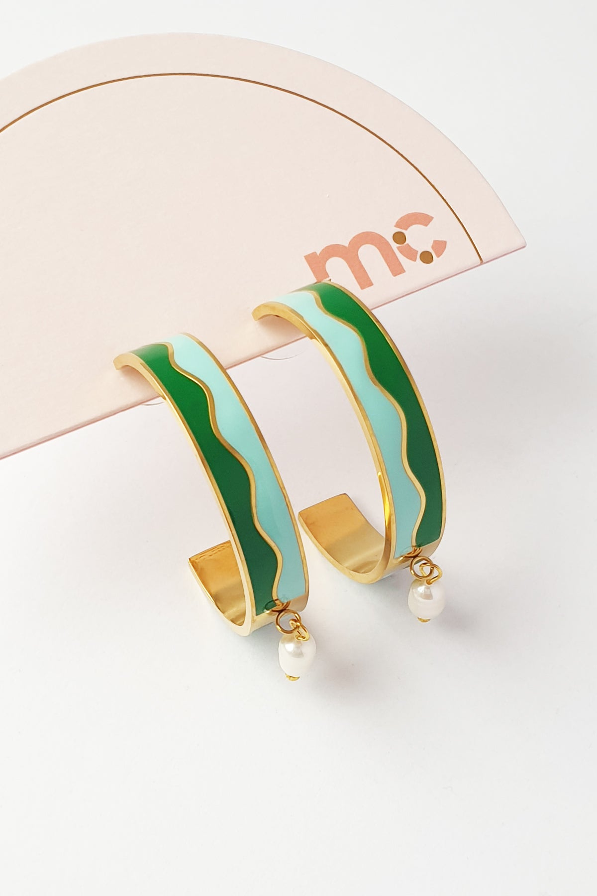 Middle Child Earrings - Meridian (green)