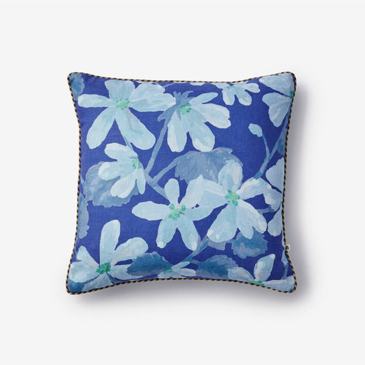 Bonnie and Neil Cushion - Violet Blue