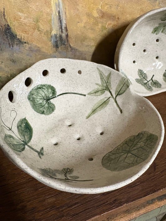 Handmade Ceramic Herb Bowls
