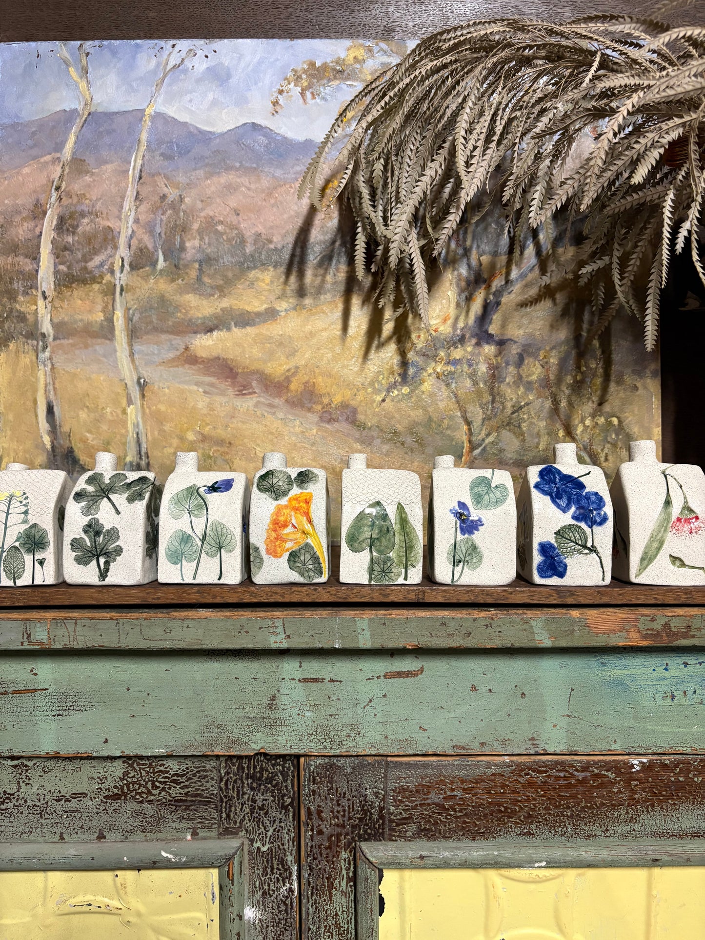 Handmade Ceramic Flower House Vases - small