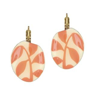 Taratata Jewellery - Kaly Pink Lever Back Earrings