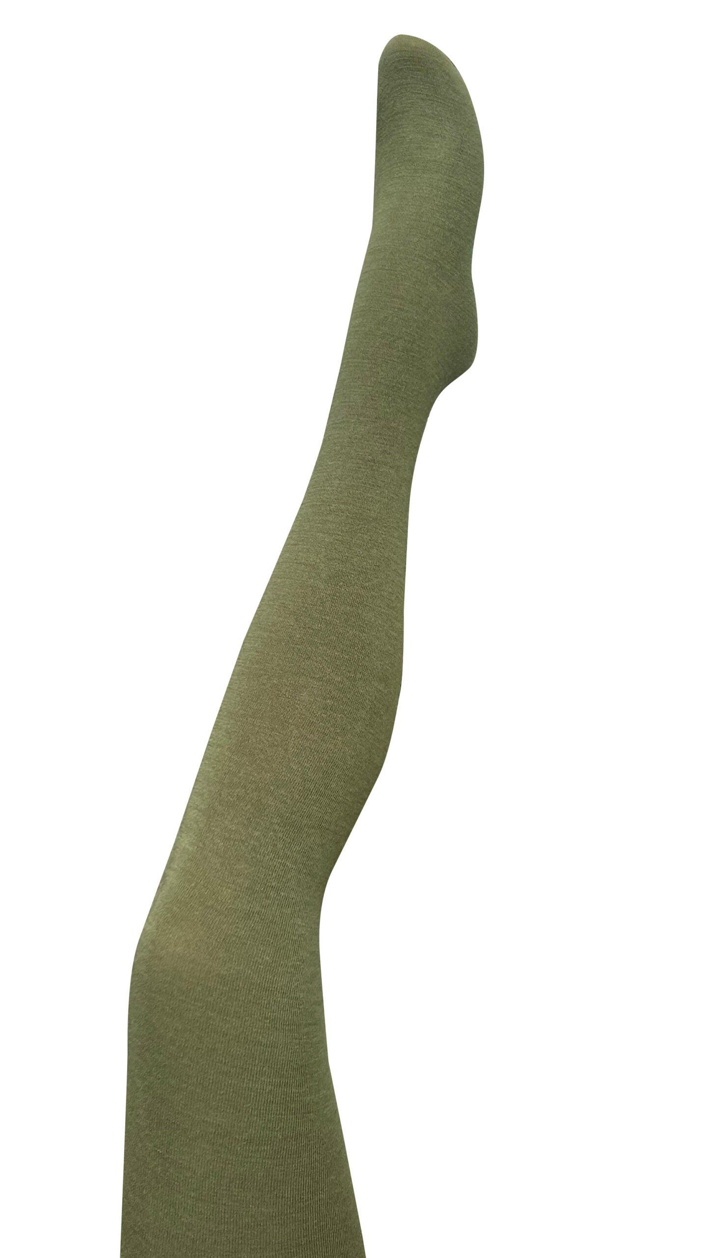 Tightology Luxe Merino Wool Tights - Olive