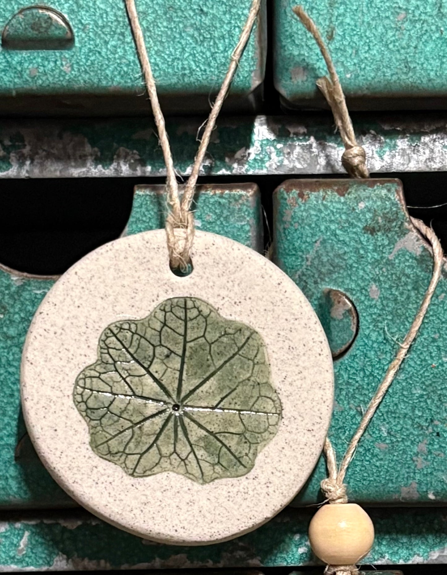 Handmade Ceramic Hanging Ornament