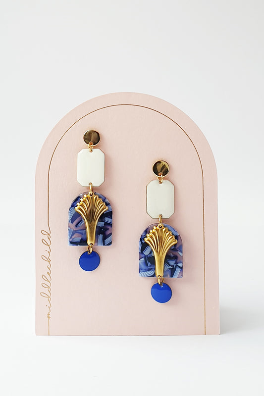 Middle Child Earrings - Atrium (Blue)