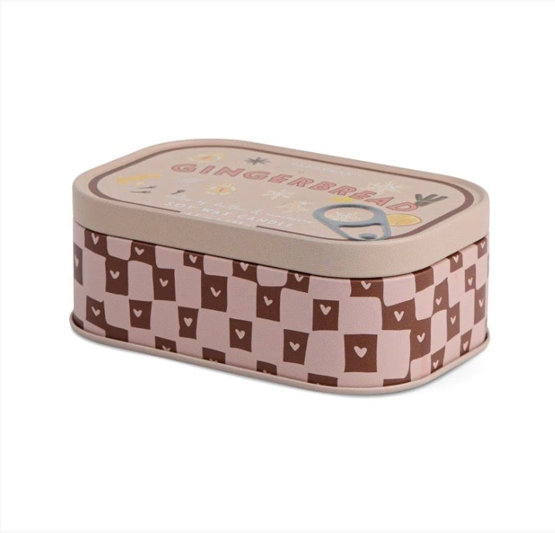 Paddywax Bistro Gingerbread Tin Candle