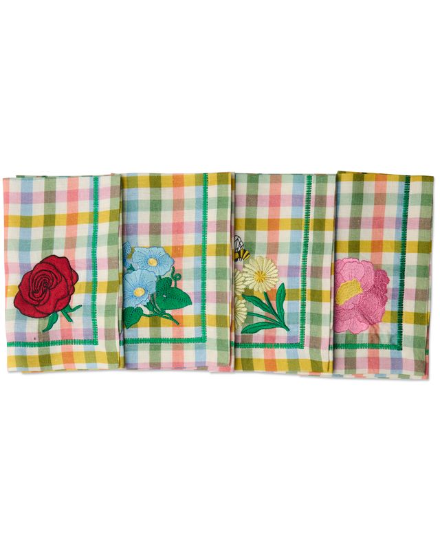 Kip and Co Embroidered Napkins sets - Various designs