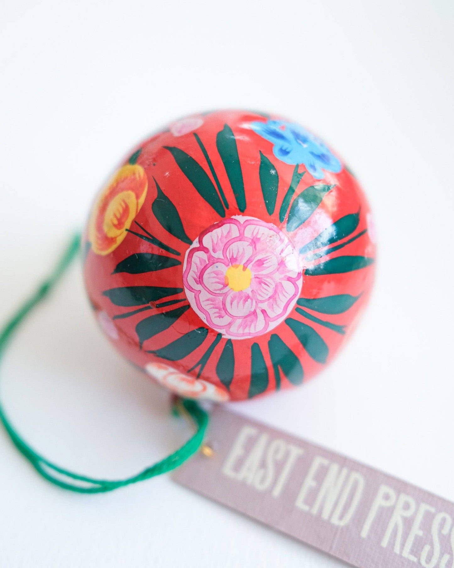 Red Bouquet Bauble
