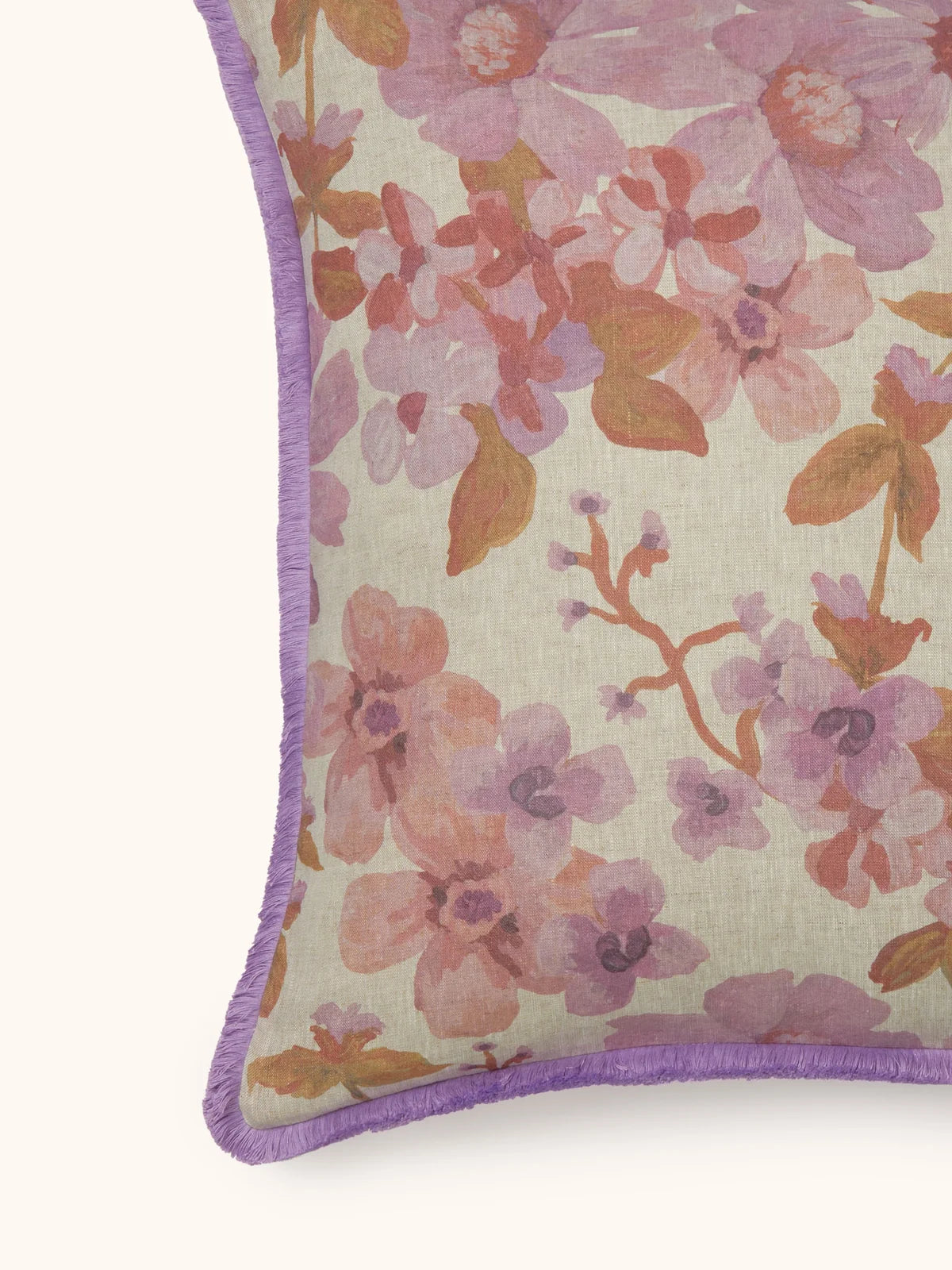 Bonnie and Neil Cushion - Prairie Lilac 60cm