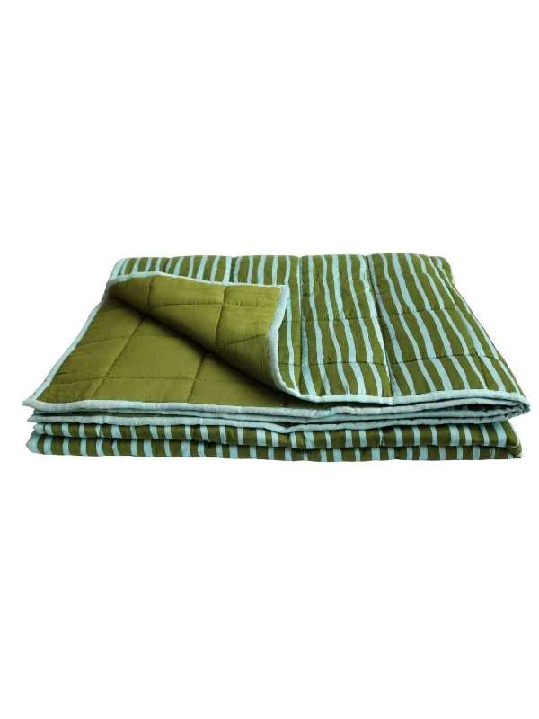 Mosey Me Strokes Quilted Throw