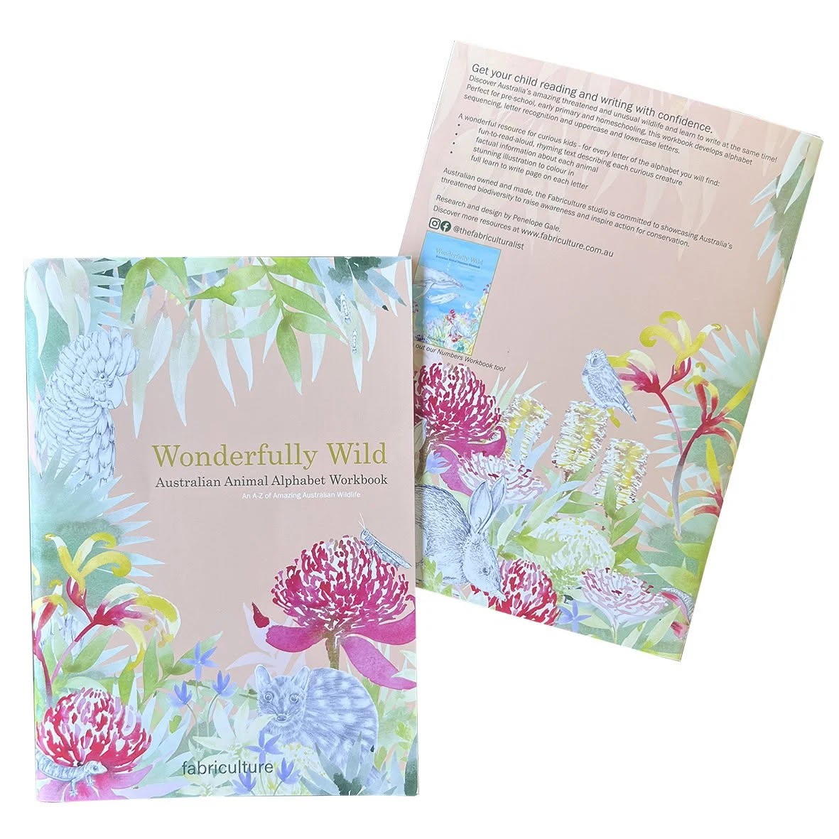 Wonderfully Wild - Australian Animal Alphabet Early Learning Workbook