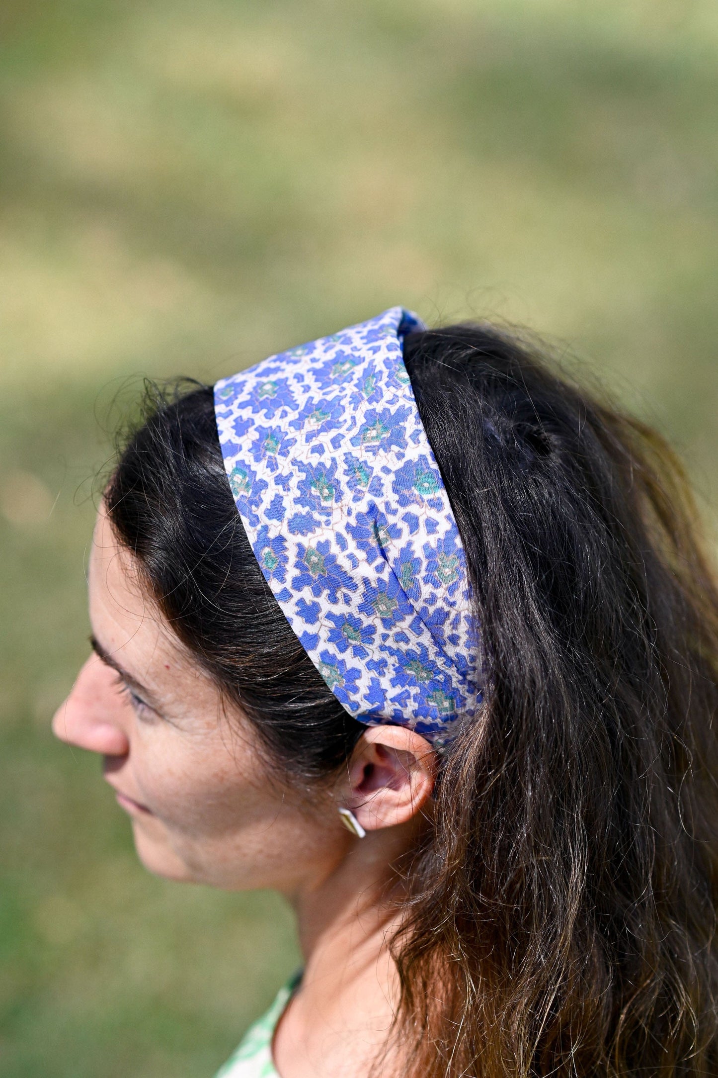 Lazybones Hair Wrap - Bluebell