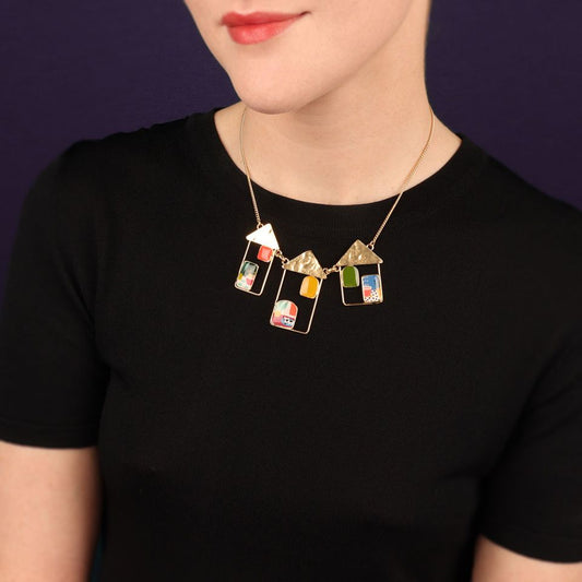 Taratata Jewellery - Curieuse House Necklace