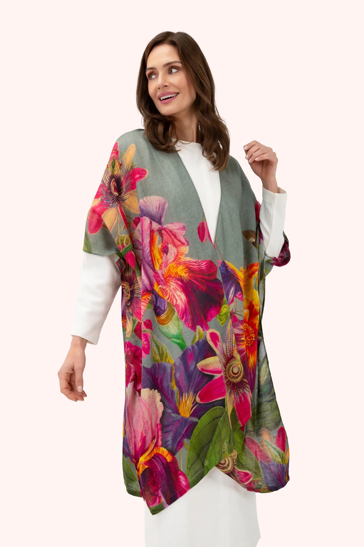 POWDER Wraparound Scarf - Winter Iris