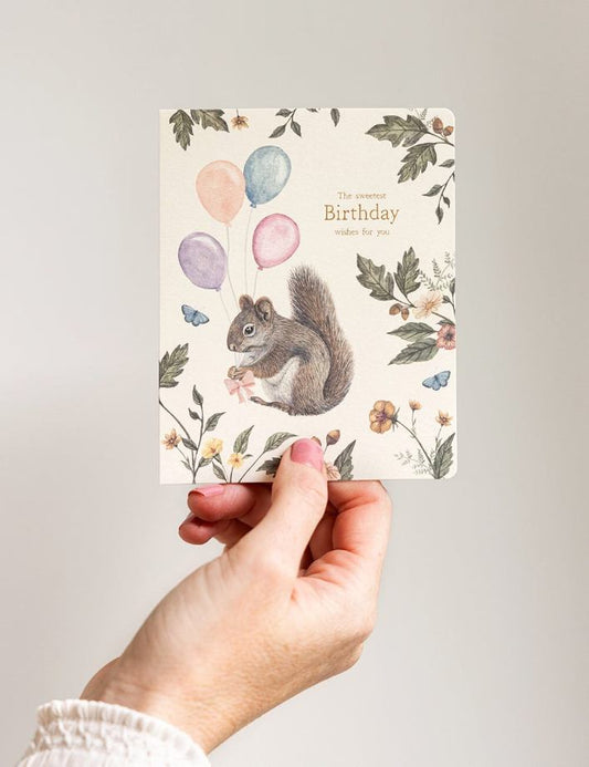 Bespoke Letterpress - Sweetest Birthday Wishes Card