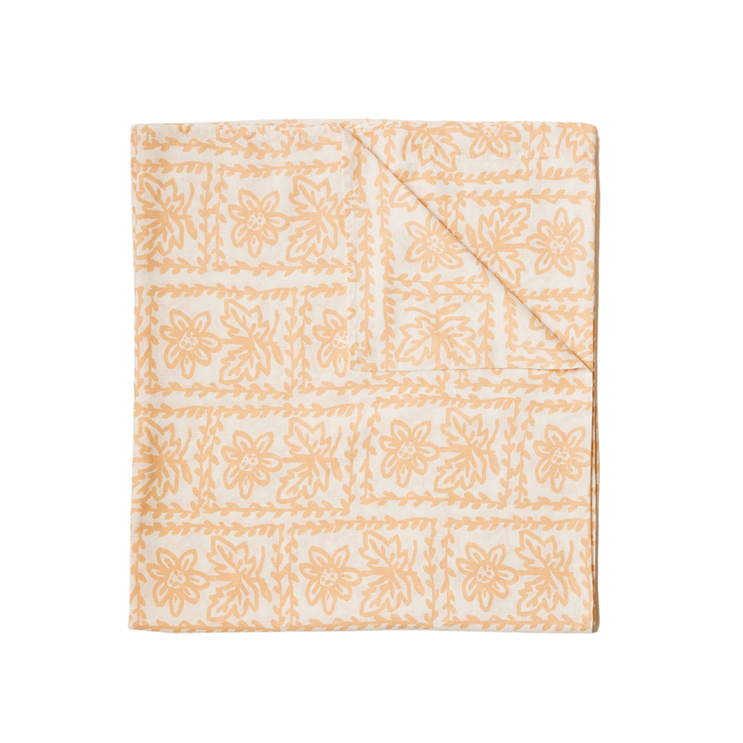 Bonnie and Neil Daisy Buff Flat Sheet