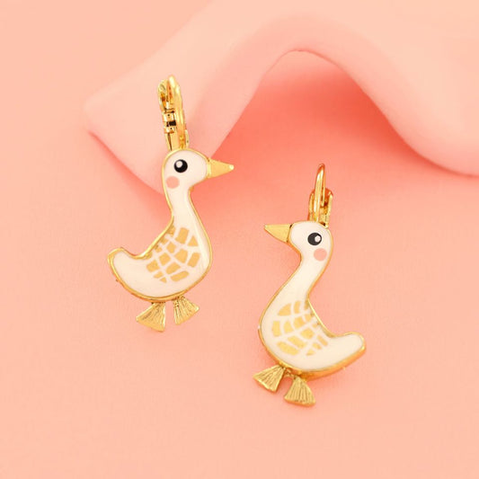 Taratata Jewellery - Plume Lever Back Earrings