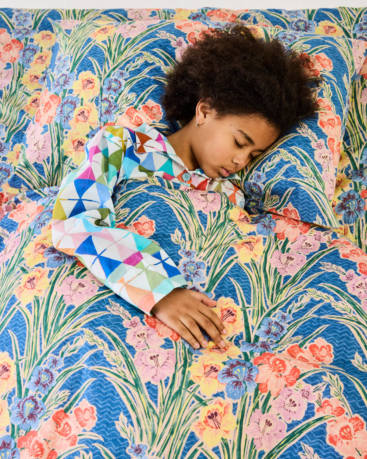 Kip and Co x Anna Spiro Gladiolus Organic Cotton Pillowcase Set - Std
