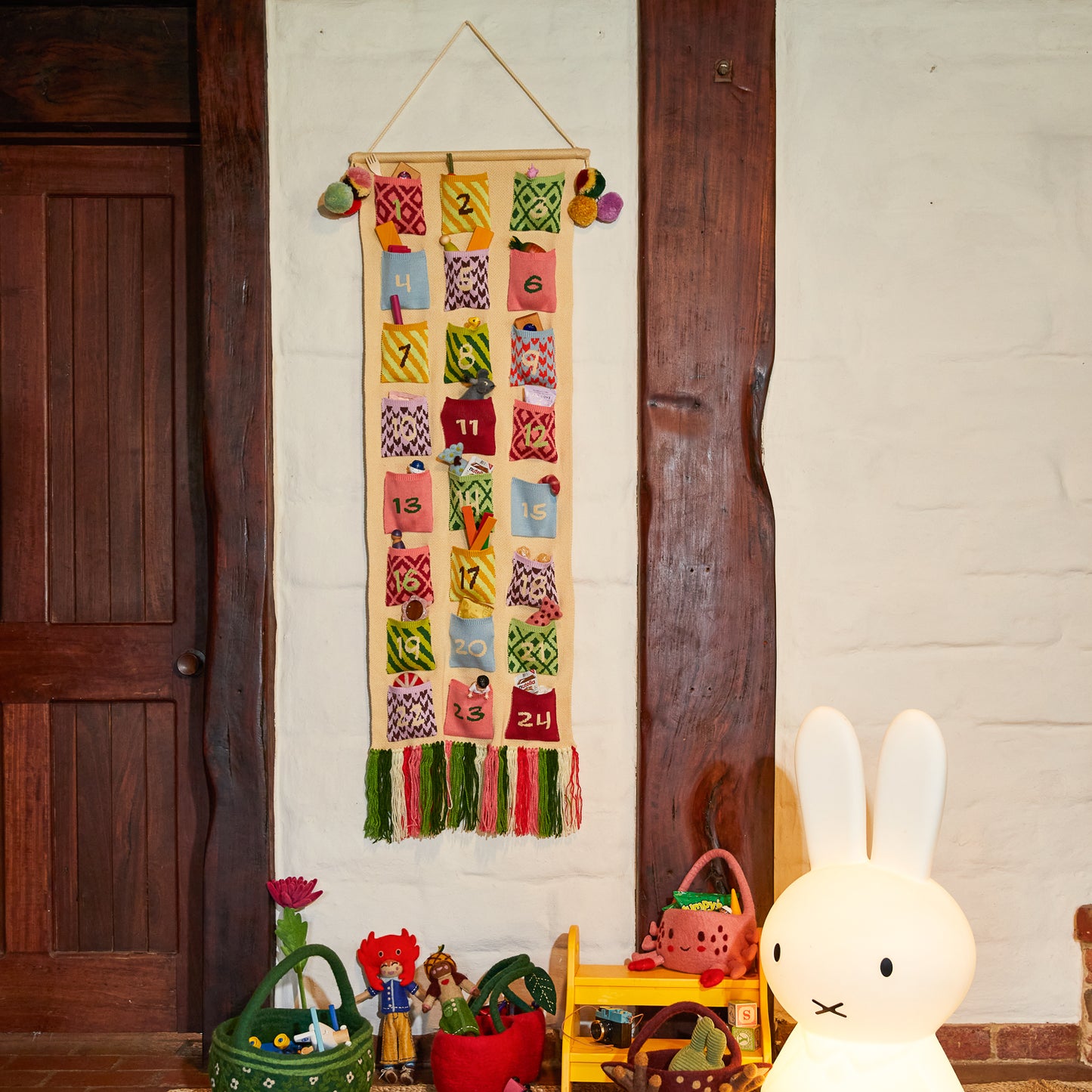 Sage and Clare Palmina Knitted Advent Calendar