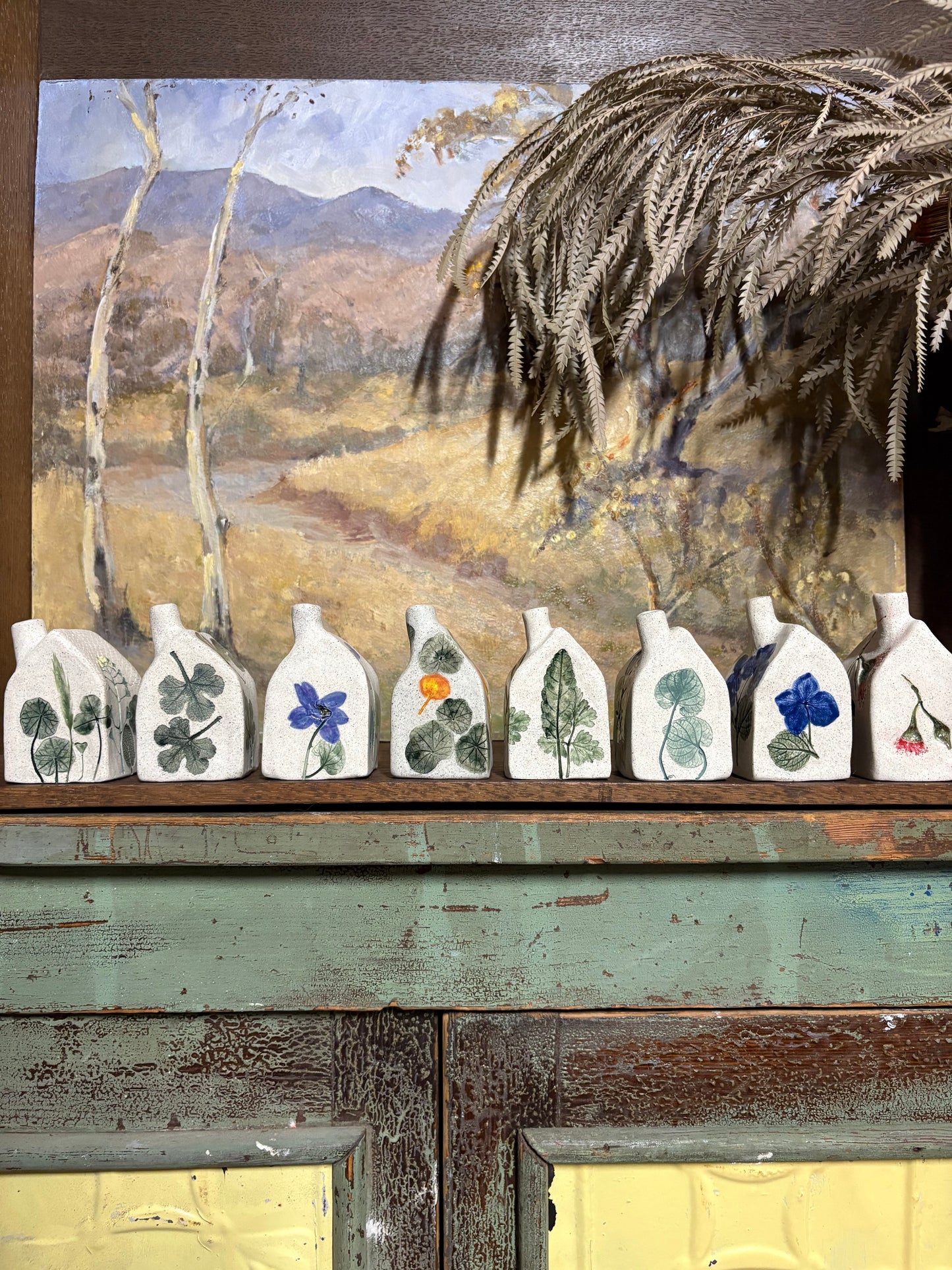 Handmade Ceramic Flower House Vases - small