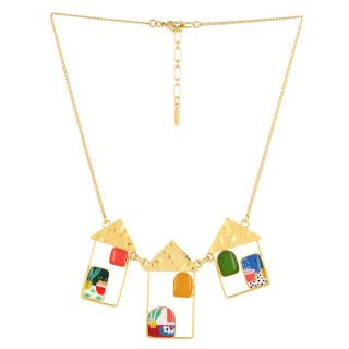 Taratata Jewellery - Curieuse House Necklace