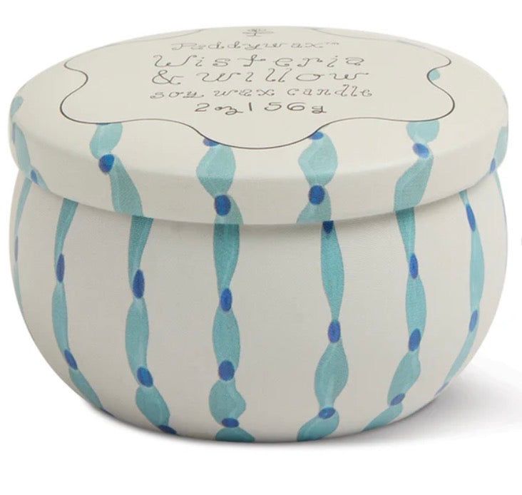Tulip 2oz Tin Candle - Wisteria and Willow