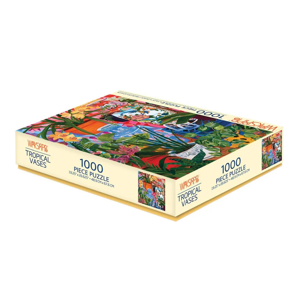 WerkShoppe 500pc Puzzle - Tropical Vases