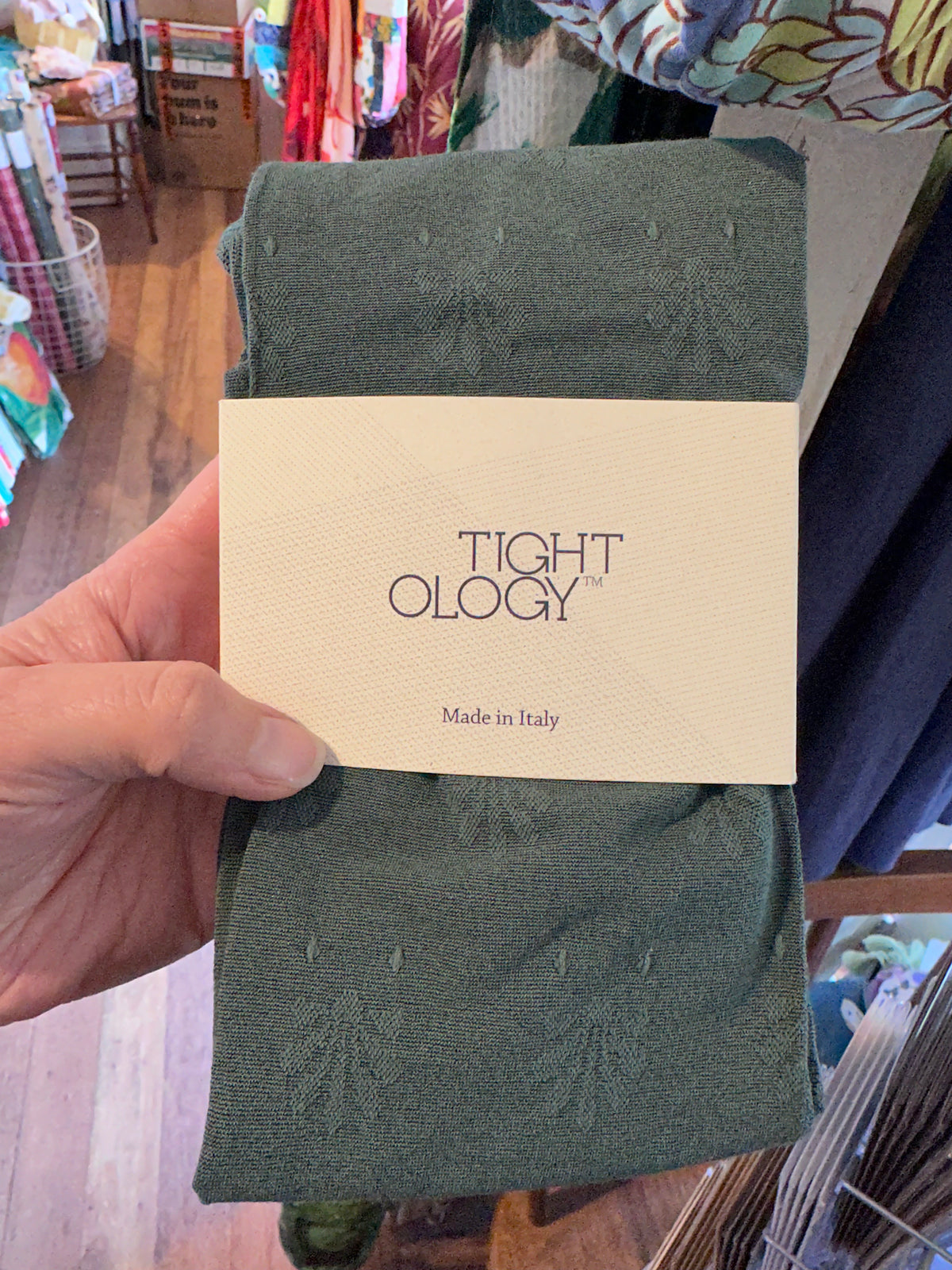 Tightology Fleur Organic Cotton Tights - 2 colours