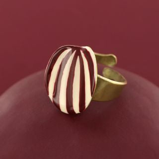 Taratata Jewellery - Kaly Ring - Red
