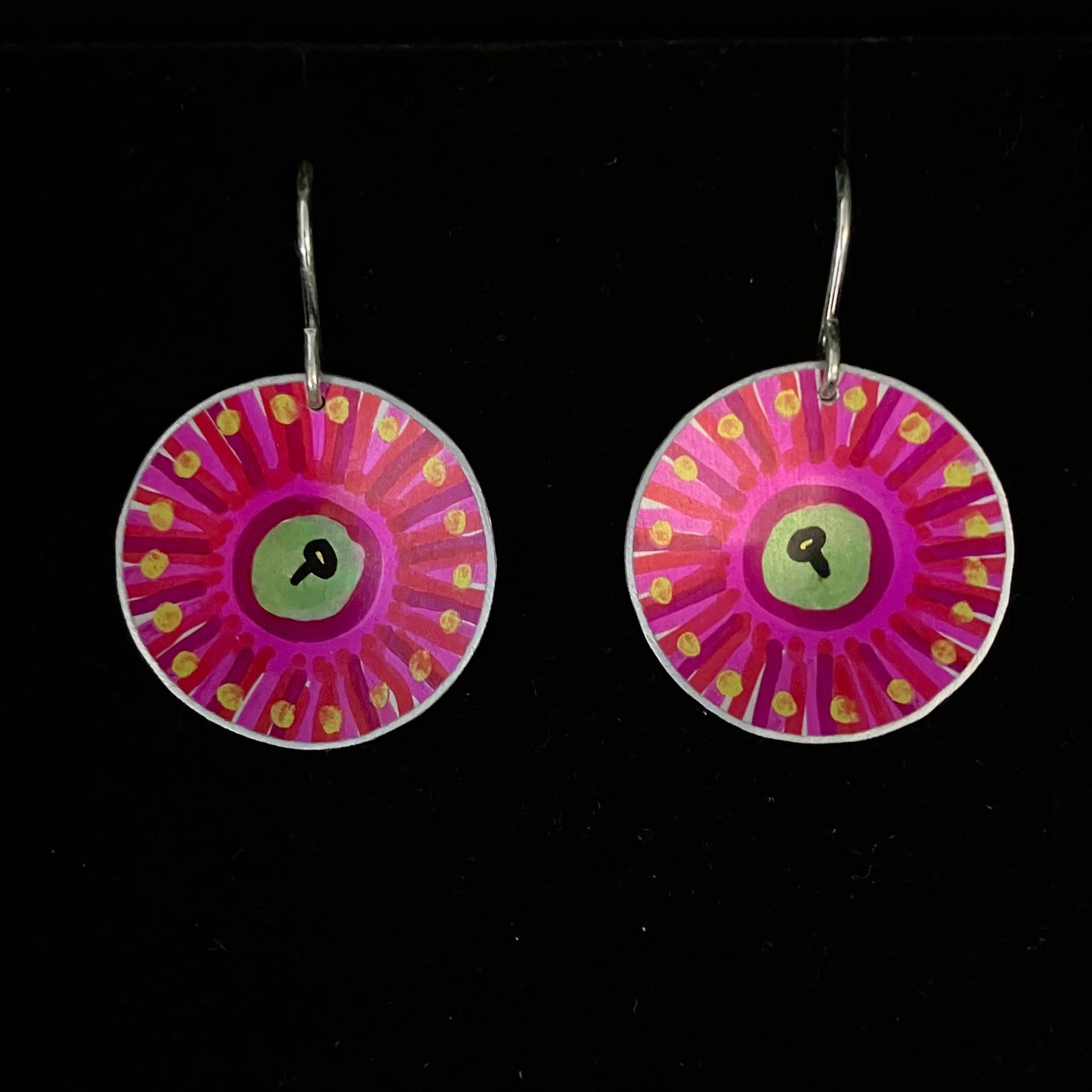 Medium Gum Blossom (open) Earrings