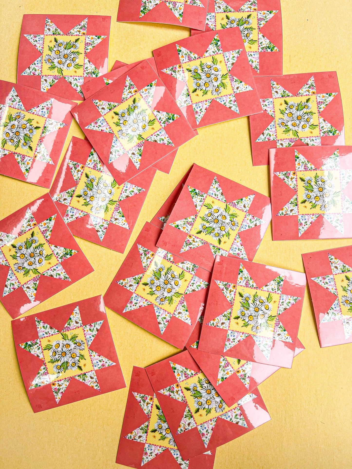 Quilt Square Sticker