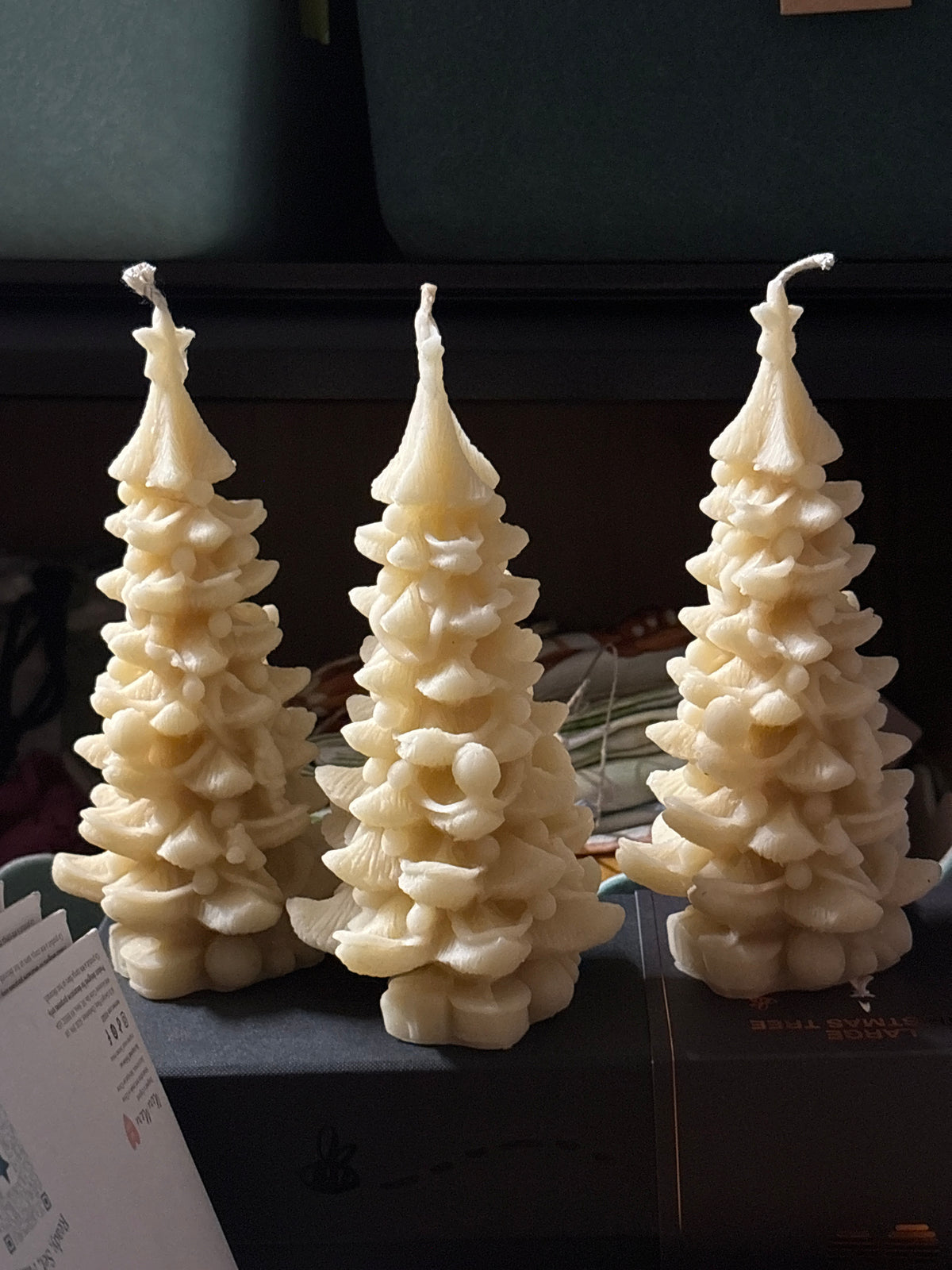 Queen B Christmas Tree Candle