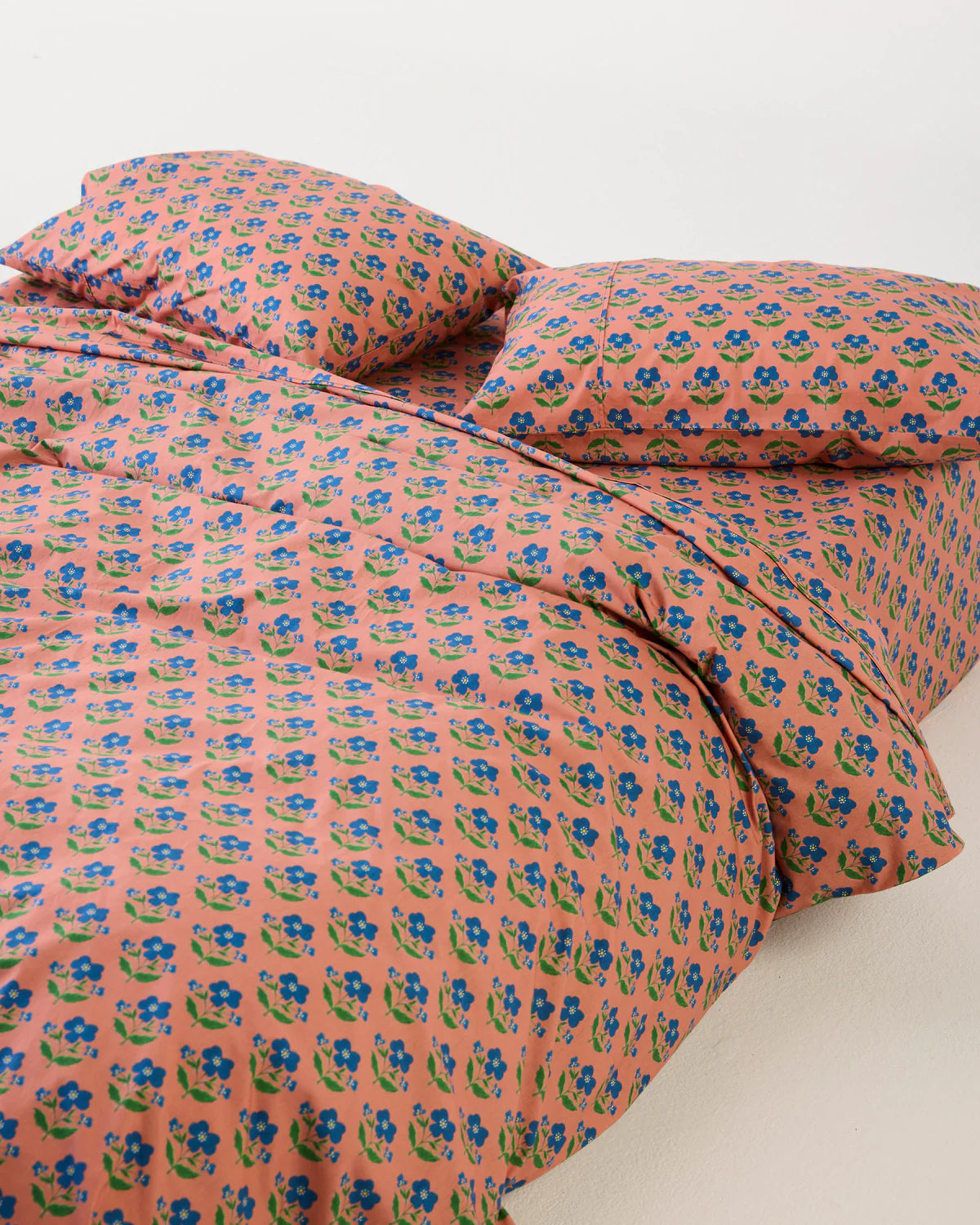 Kip and Co x Anna Spiro Indian Summer Rose Organic Cotton Pillowcase Set - Std