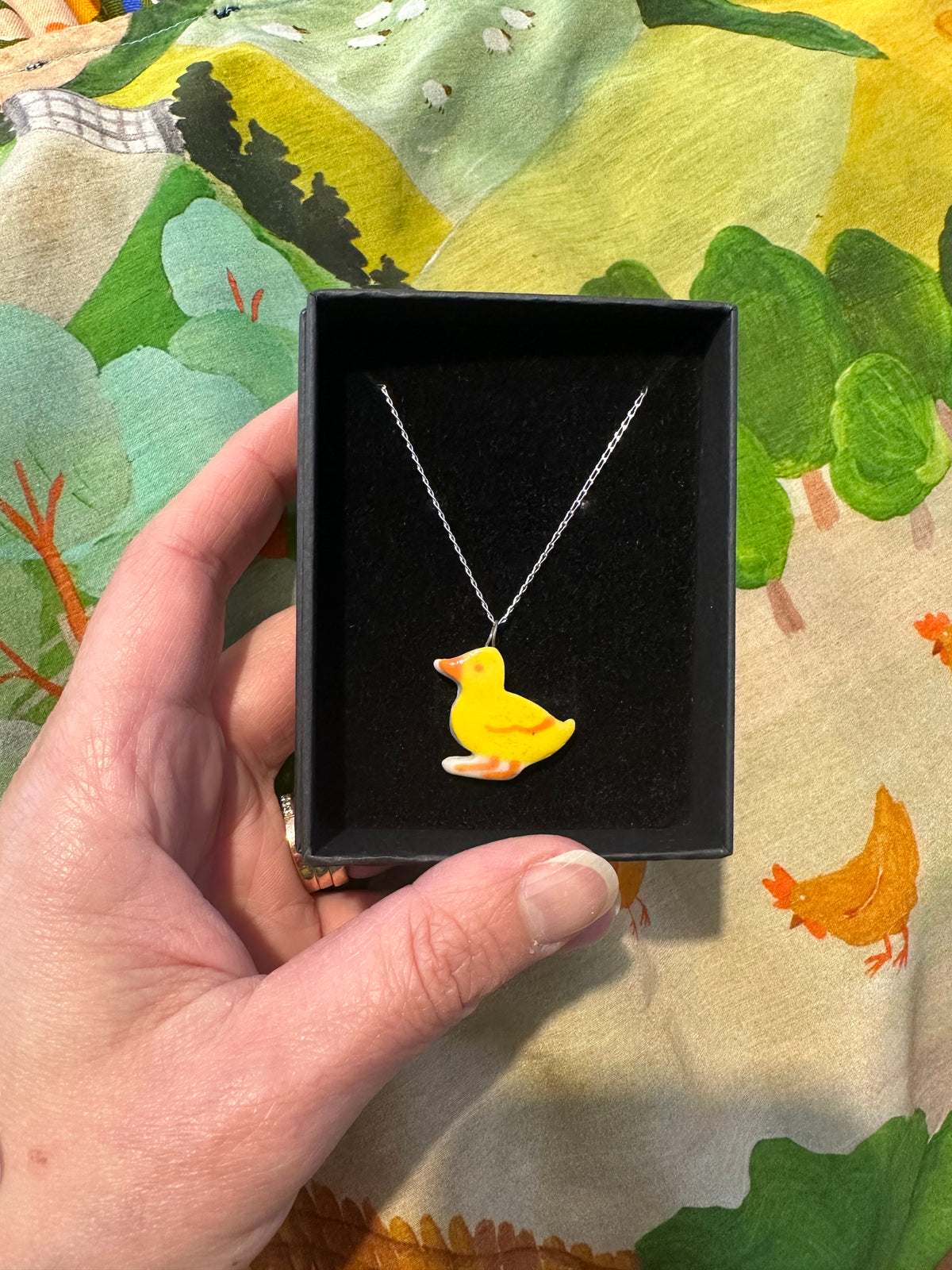 Togetherness Design Charm Necklace