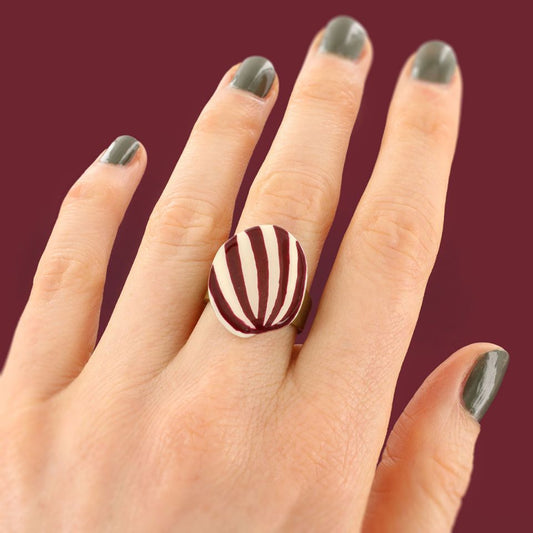 Taratata Jewellery - Kaly Ring - Red