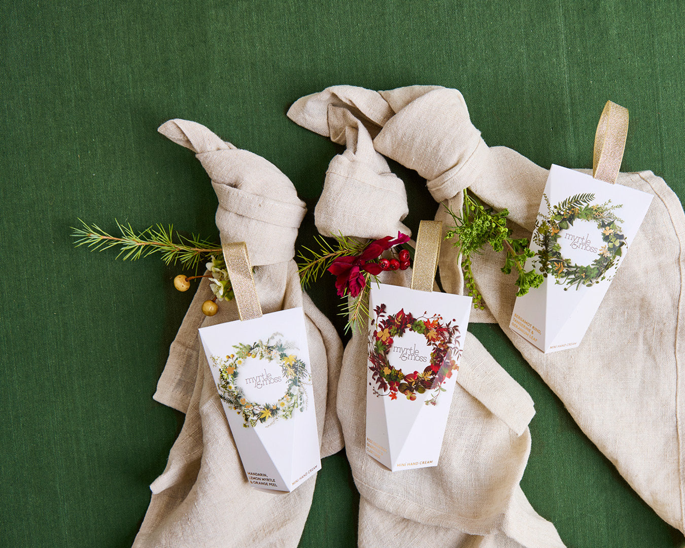 Myrtle and Moss Mini Hand Cream Ornament