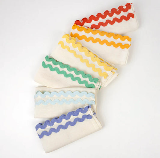 Meri Meri Ric Rac Linen Napkins