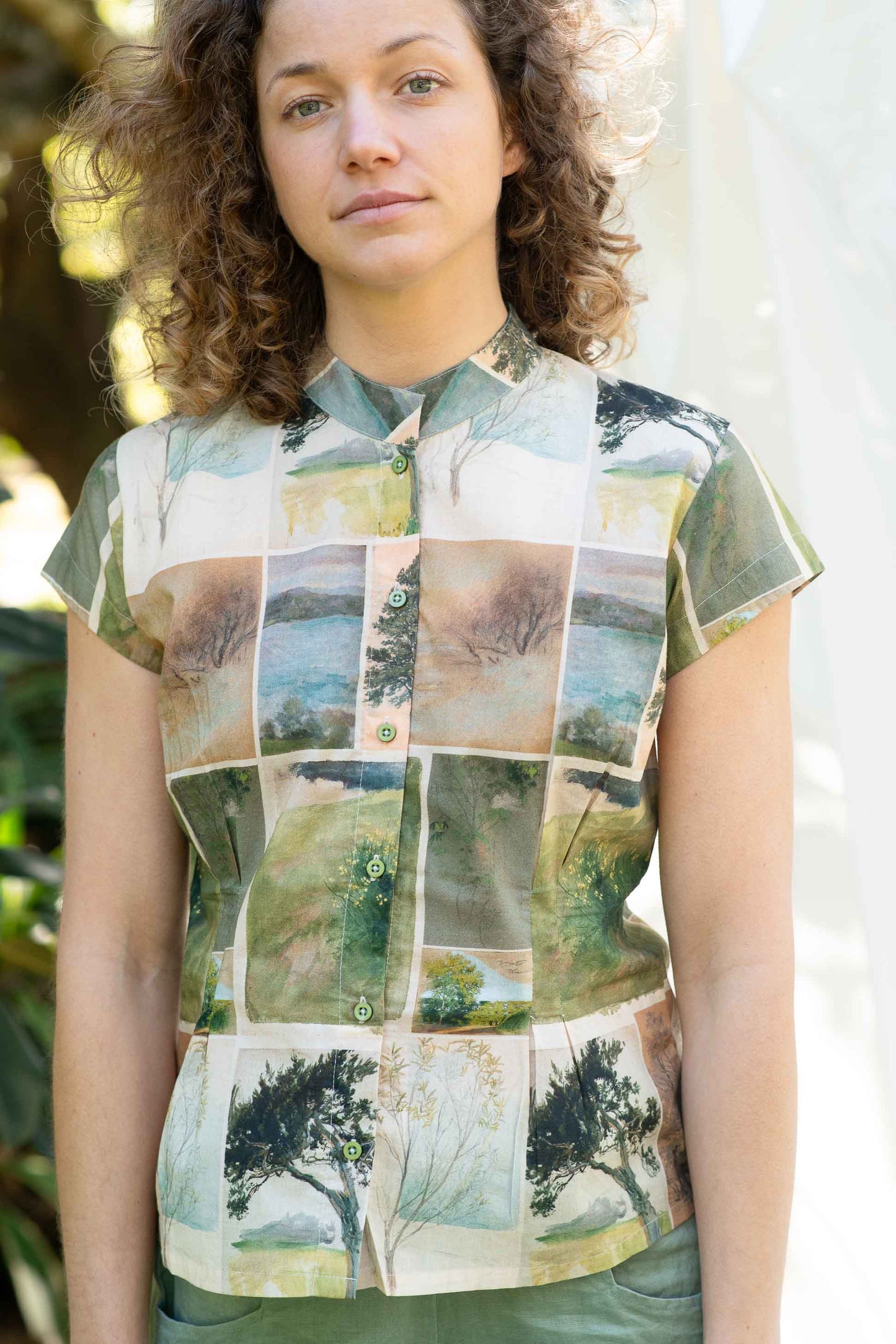 Lazybones Audrey Top - Nature Studies