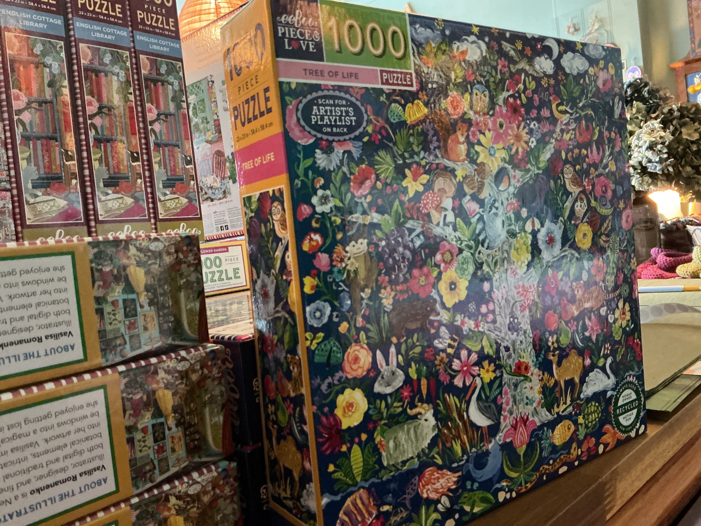 Eeboo 1000 piece puzzle -Tree of Life