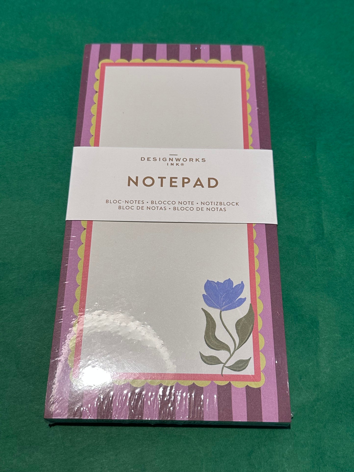Flower notepads