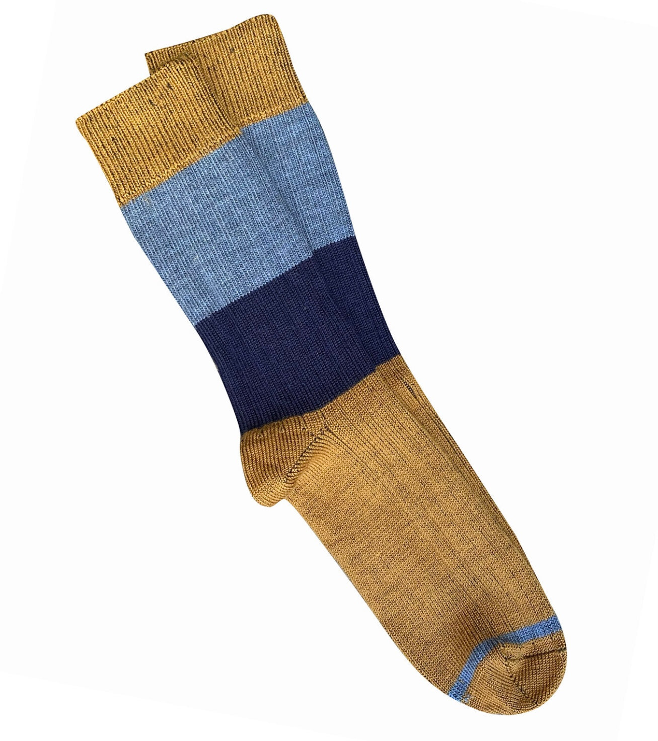 Tightology Chunky Rib Stripe Merino Wool Socks