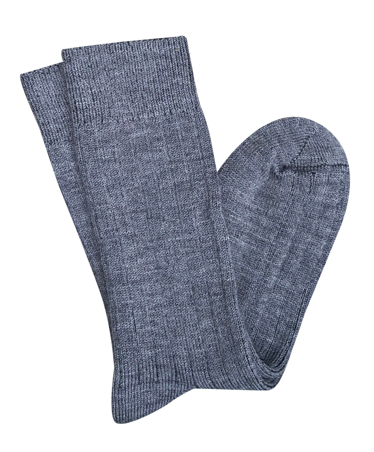 Tightology Short Ribbed Wool Socks
