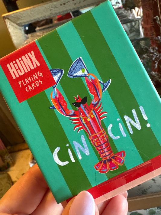 Playing Cards - Lobster