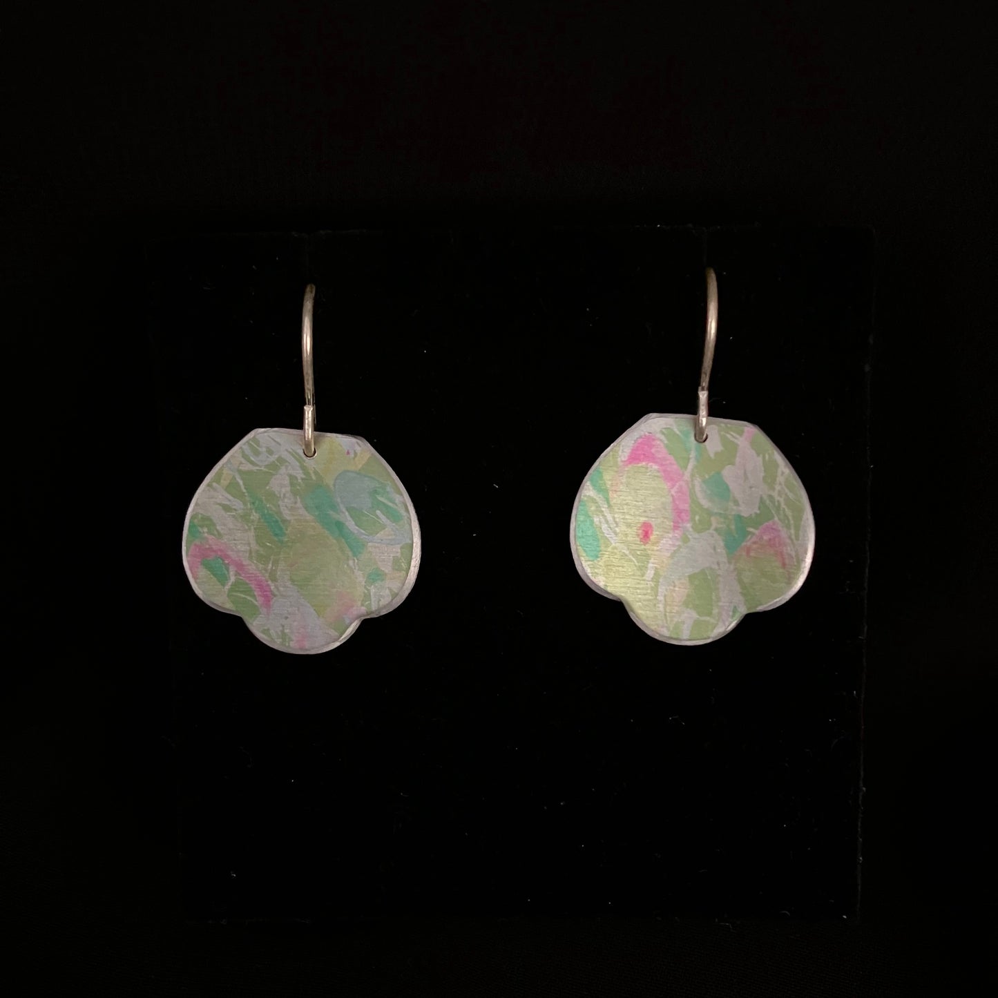 Dilkes-Hoffman Anodised Aluminium Earrings - Abstract Medium