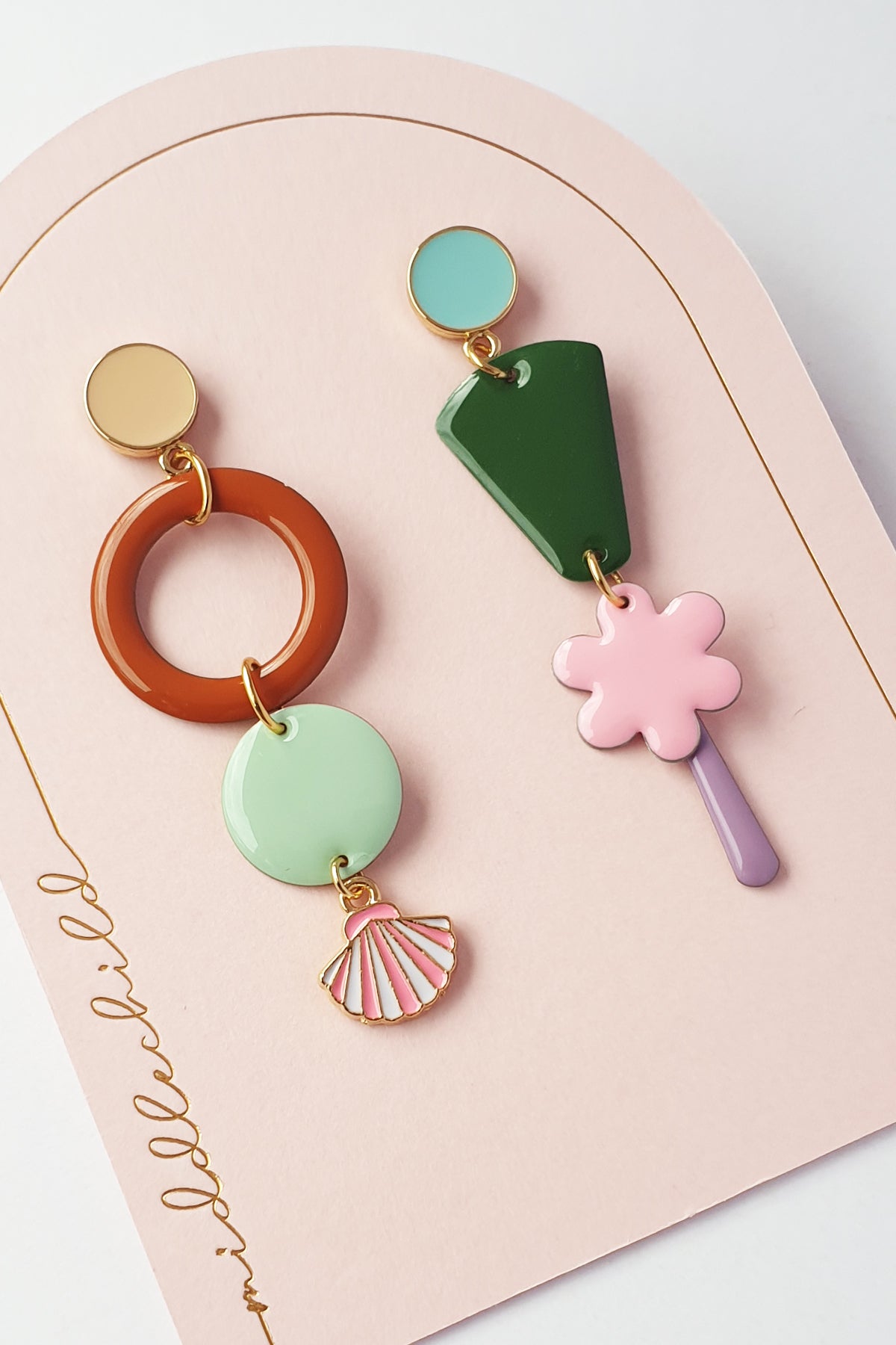 Middle Child Earrings - A La Carte (Green)